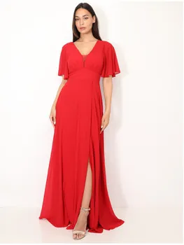 La Modeuse Jurk La Modeuse 70590_P165137 Rood