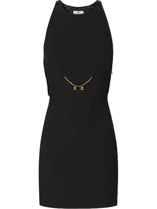Elisabetta Franchi Korte Jurk Elisabetta Franchi ab80856e2-110 Zwart