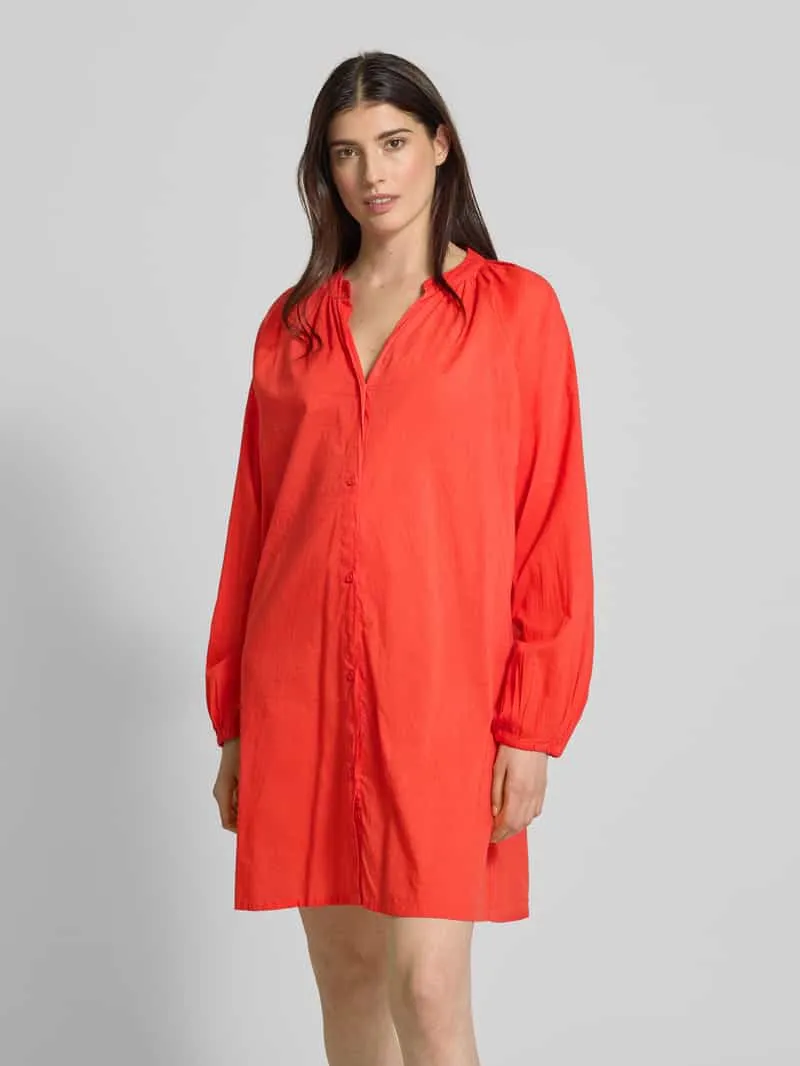 Barts Mini-jurk met tuniekkraag, model 'CUHRA' Rood