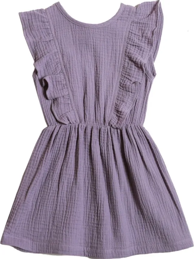Alwero Jurk Ruffles Lila 104-110