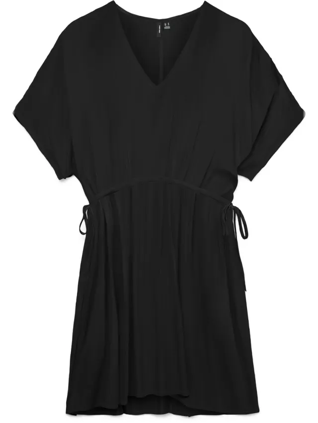 Vero Moda VMMENNY STRING SHORT DRESS WVN GA - Dames - Mini jurken Black