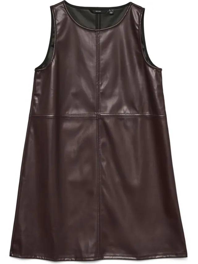 Vero Moda VMLUCA SL SHORT DRESS JRS GA - Dames - Mini jurken Winetasting