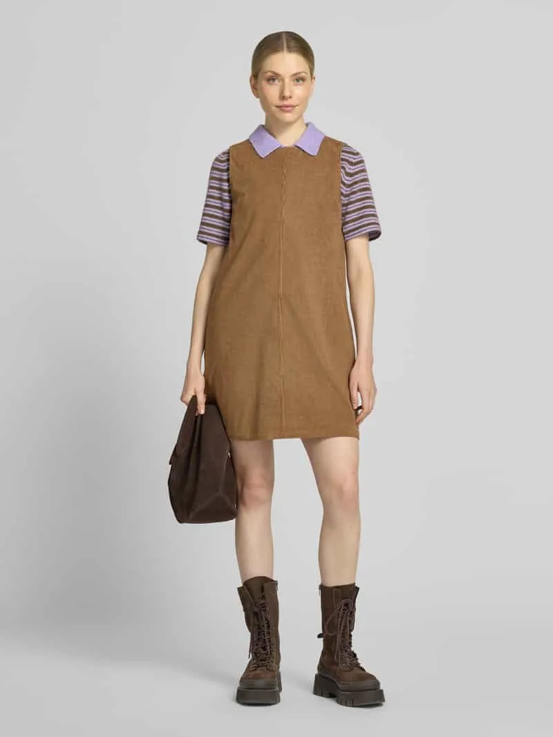 ARMEDANGELS Regular fit vrijetijdsjurk van katoenmix middenbruin, foto 3