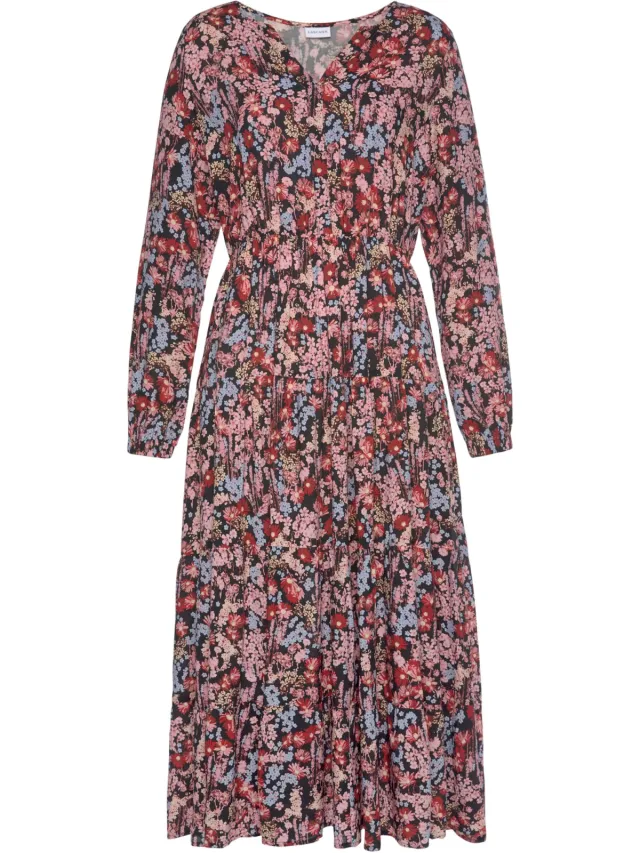 Maxi-jurk bloemenprint