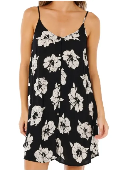 Rip Curl Women's Party Pack Cover Up - Jurk, zwart