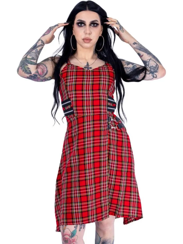 Heartless KYLA Korte jurk - M - Rood