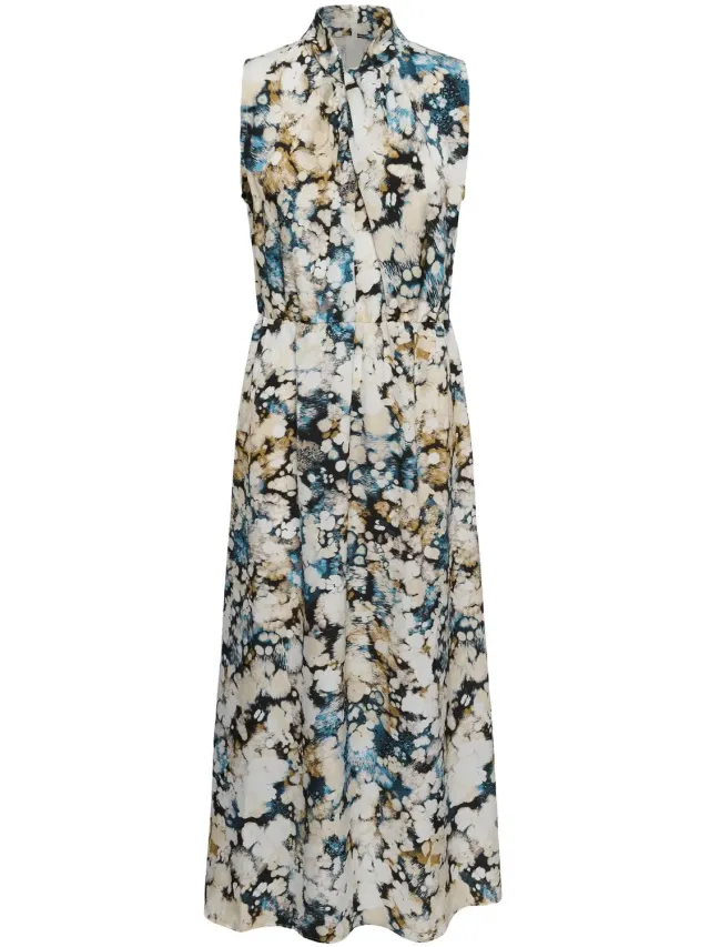 SOAKED IN LUXURY Lange Jurk Dames Soaked in Luxury SLParis multicolor splash