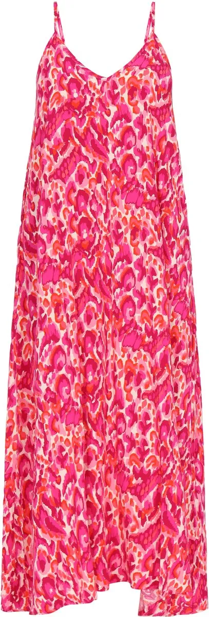 MyMo jurk roze veelkleurig