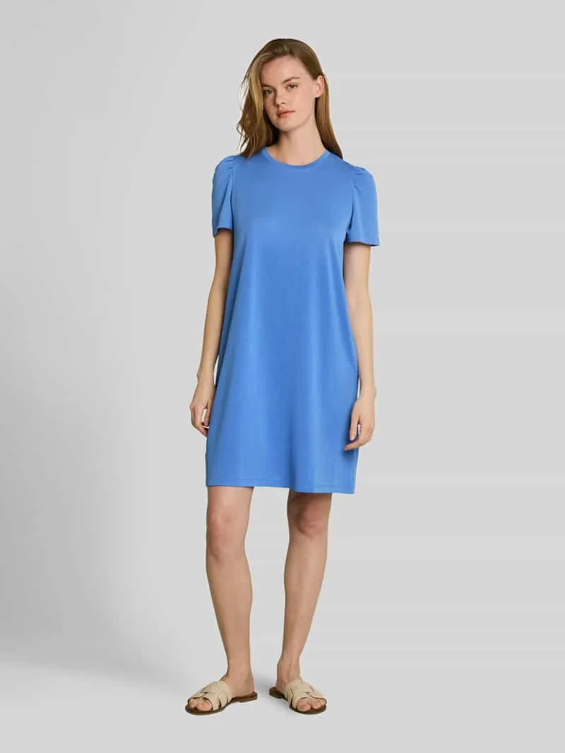 Tom Tailor regular fit vrijetijdsjurk van modalmix Koningsblauw