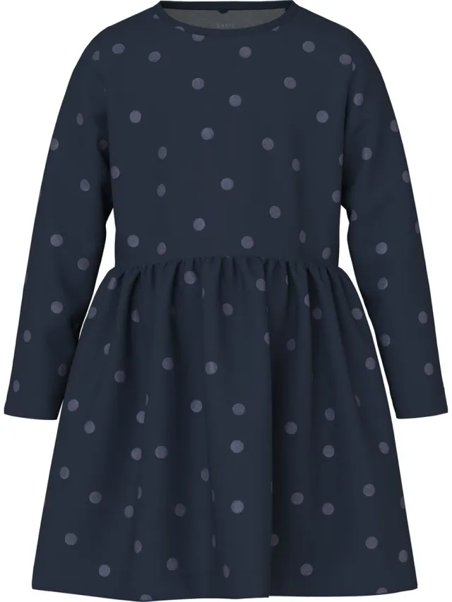 NAME IT NMFVIVIAN LS DRESS - Meisjes - Jurken Blauw