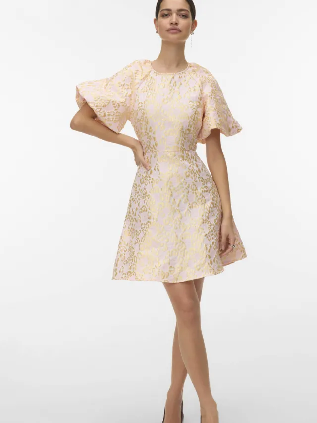 Vero Moda korte jurk goud