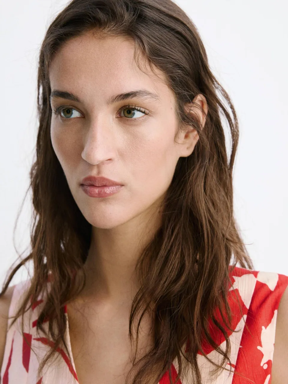 Mango gebloemde maxi jurk - rood, foto 6