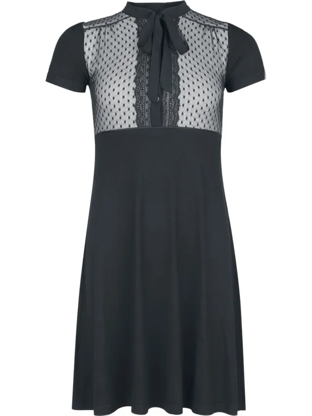 Vive Maria French Love Dames Midi-jurk - zwart