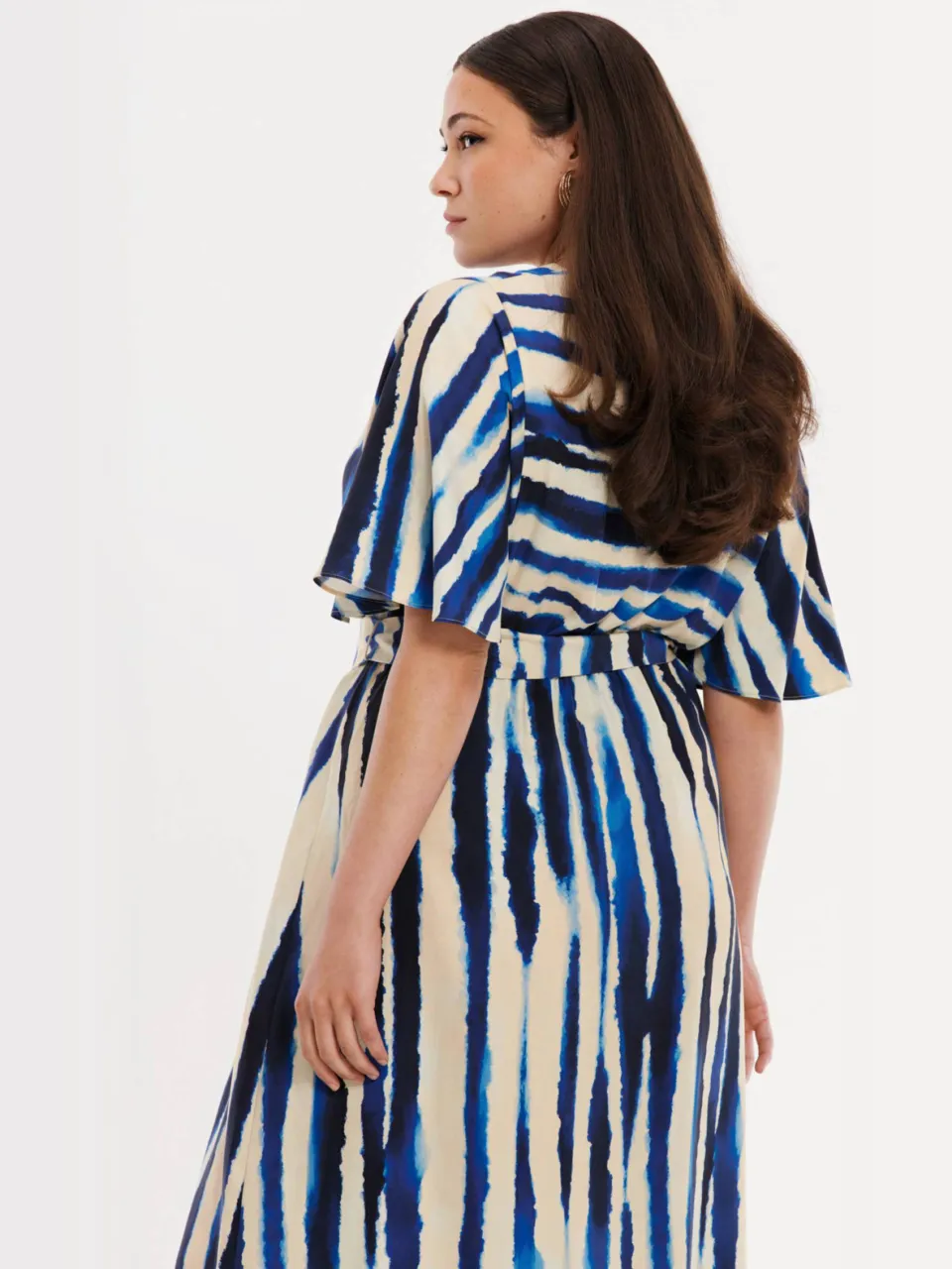 Yoek RIPPLES maxi-jurk blauw, foto 6