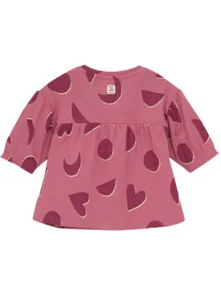 Noppies babyjurk fijn gebreid roze, foto 2