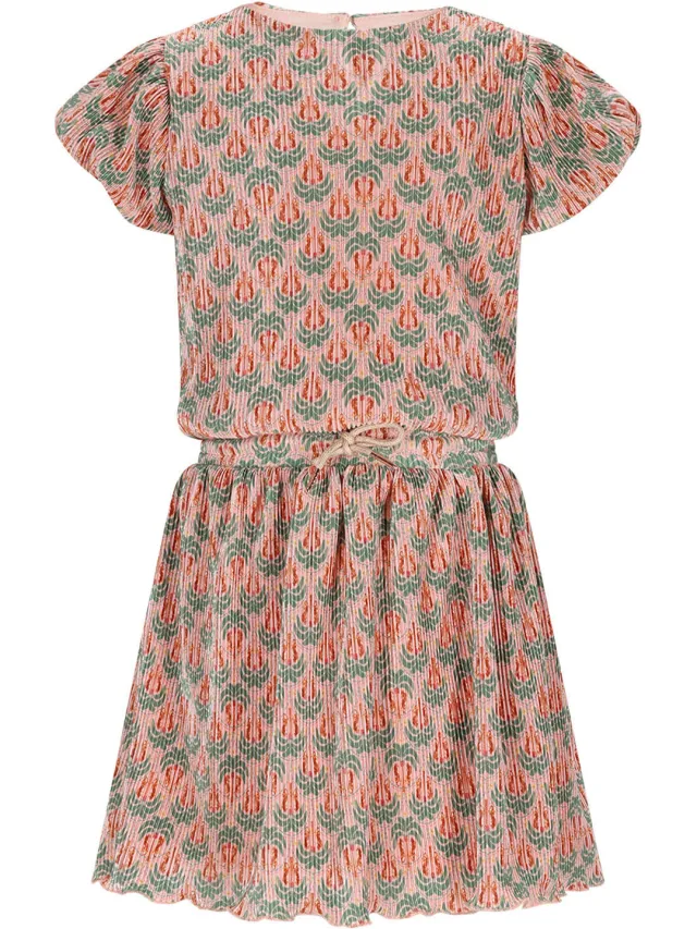 Nono N602-5801-339_158-164 Meisjes Jurk Miron Sage Green