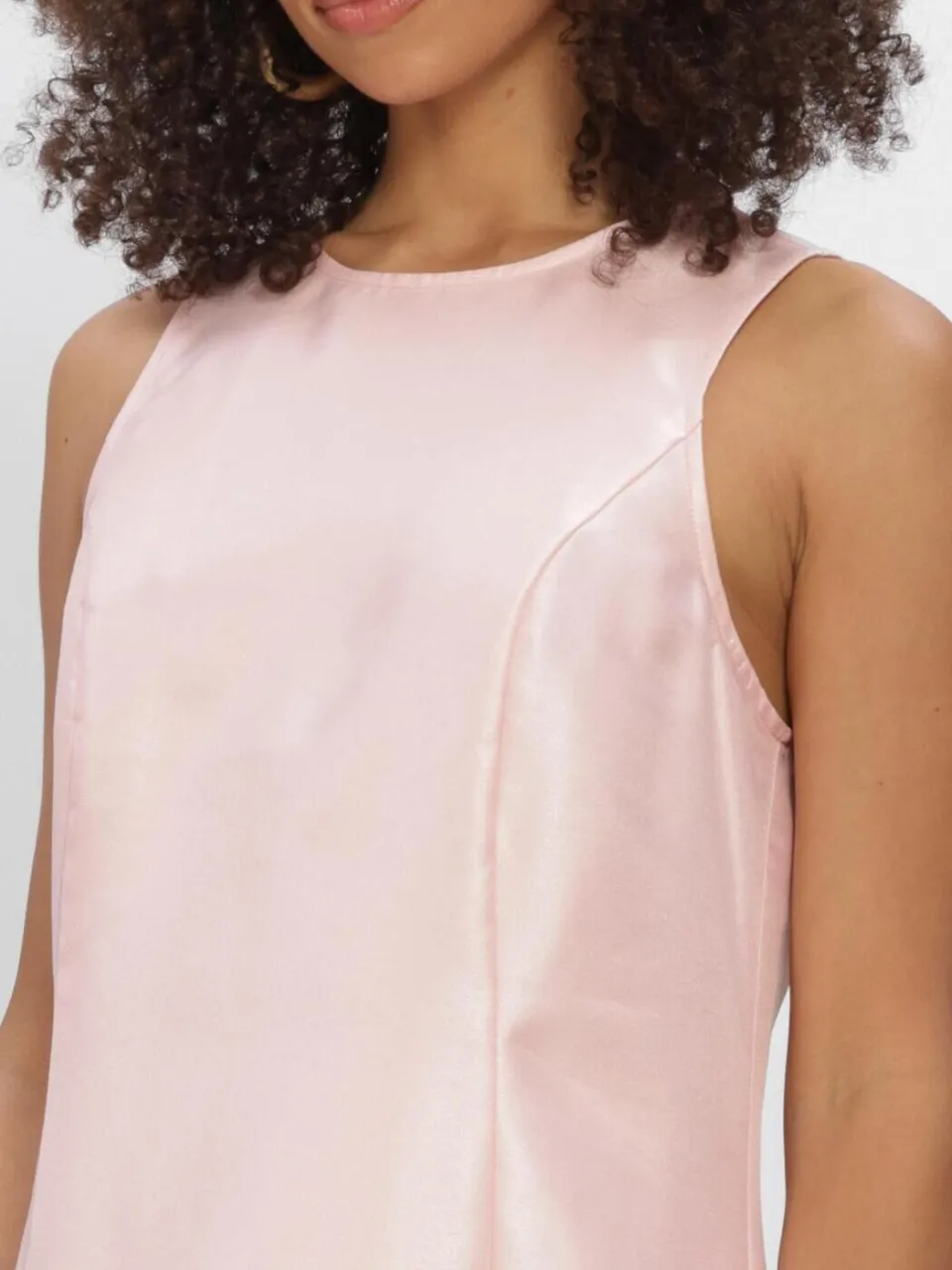 Y.A.S. YAS Dames Jurken Yasellina Sl Mini Dress - Lichtroze, foto 4
