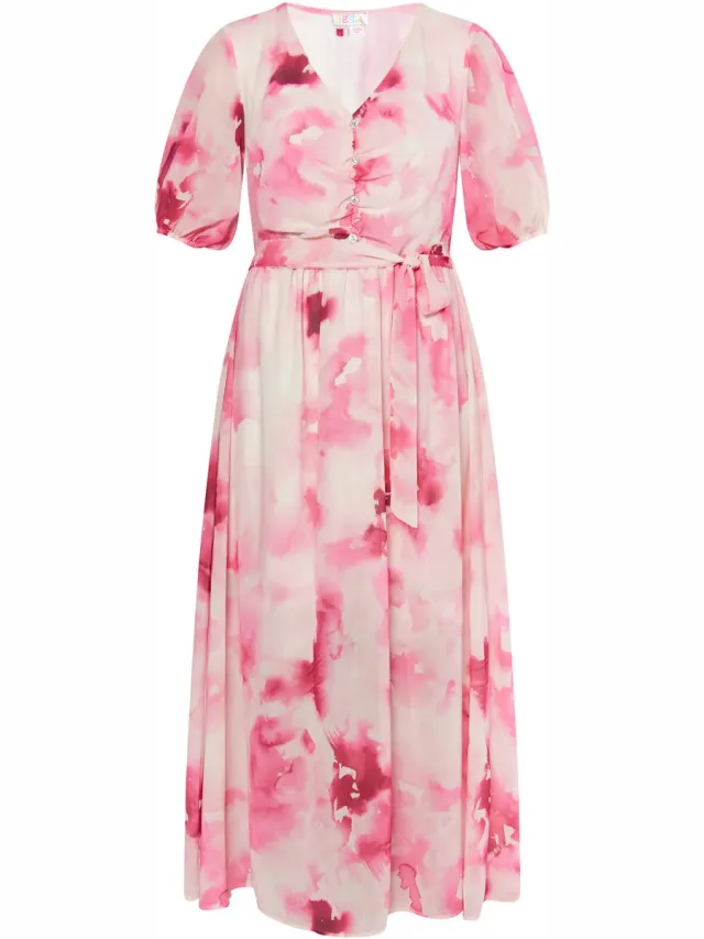 IZIA Kleid pink mehrfarbig