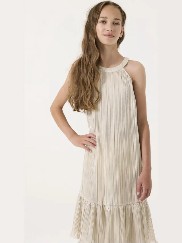 Garcia Meisjes Effen Jurk Grijs Sleeveless Grey