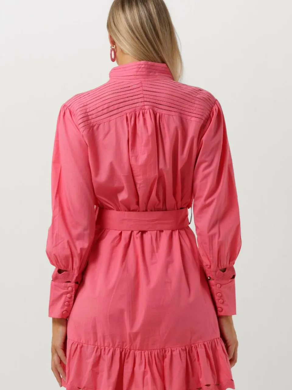 Notre-V Dames Jurken X Bo - Loulou Mini Dress - Roze, foto 3