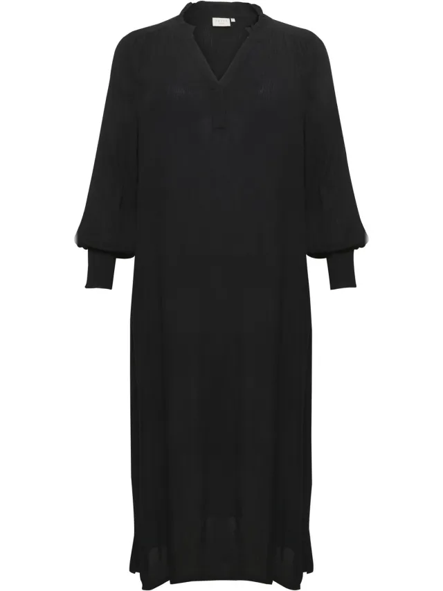 Kaffe Curve Damesjurk KAFFE Curve Miriam Ami Zwart