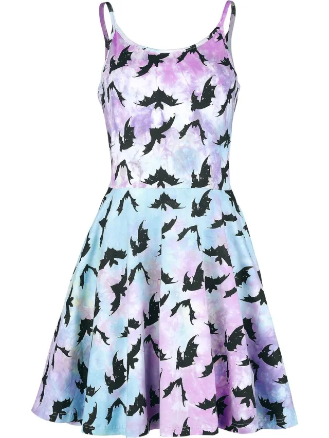Heartless Rule The Night Dames Mini-jurk - meerkleurig multicolor