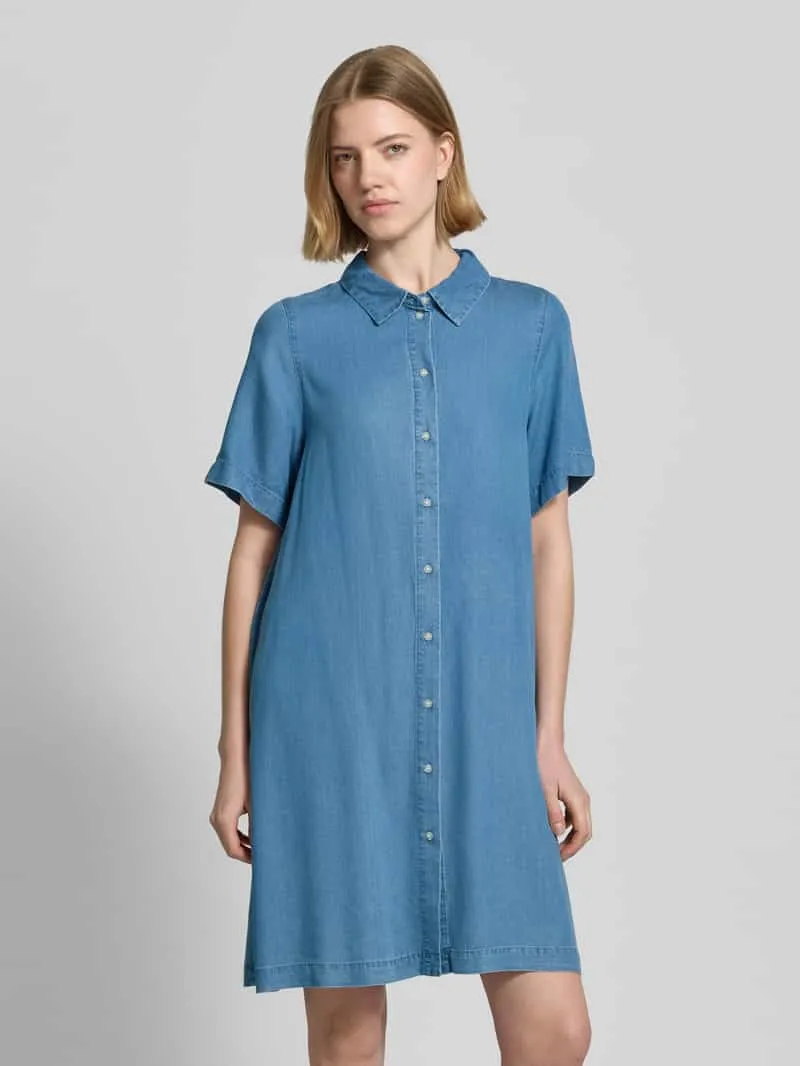 Vero Moda Bree blousejurk jeansblauw