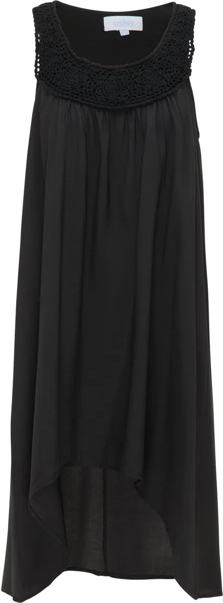 Usha Zomerjurk zwart
