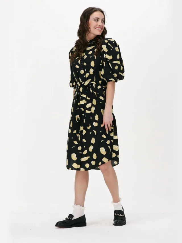 OBJECT COLLECTORS ITEM Object Mesa 2/4 Shirt Dress Jurken Dames - Rok - Jurk - Zwart
