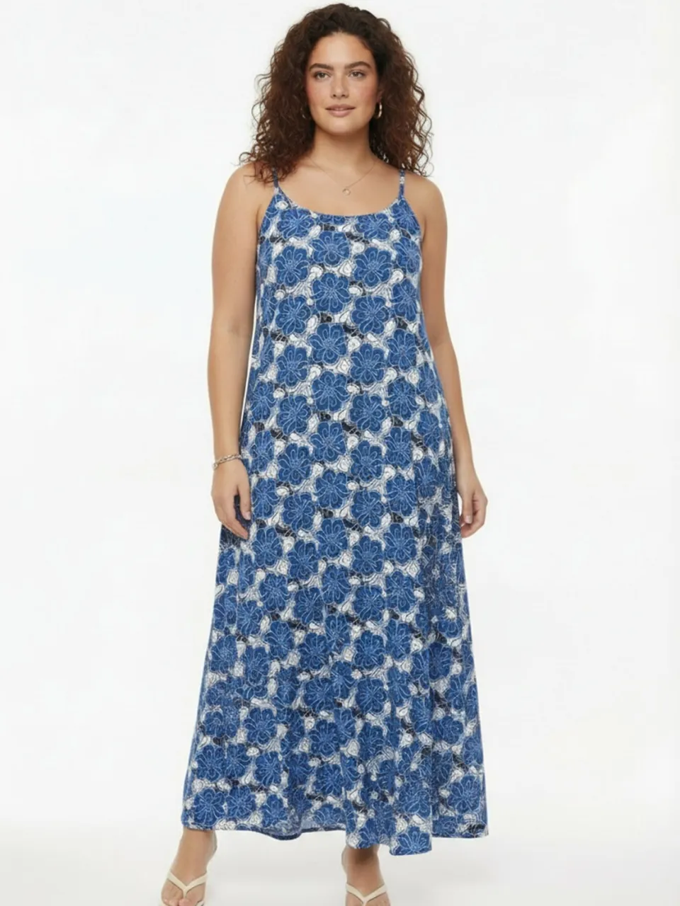 Yoek Jurk swingE | Blauw, foto 3