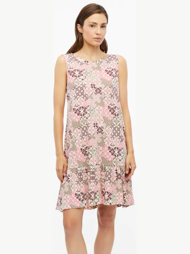 s.Oliver relaxed fit minijurk meerkleurig Multi