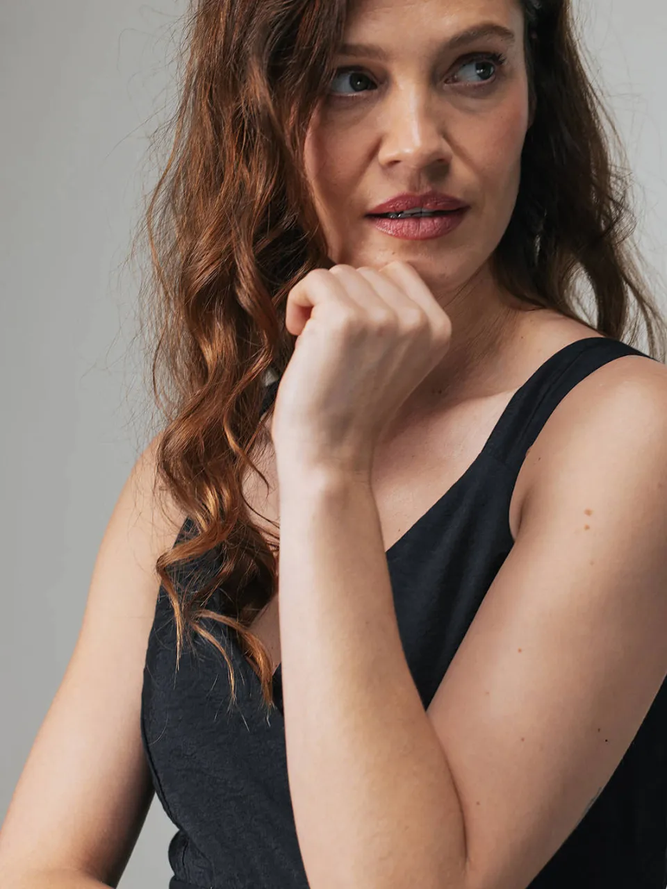LabeL DOT gebloemde maxi jurk zwart, foto 8