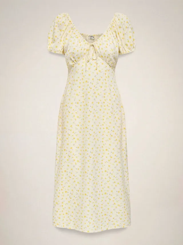 JDY Jurk JDYLYDIA Midi-jurk Cloud Dancer 2
