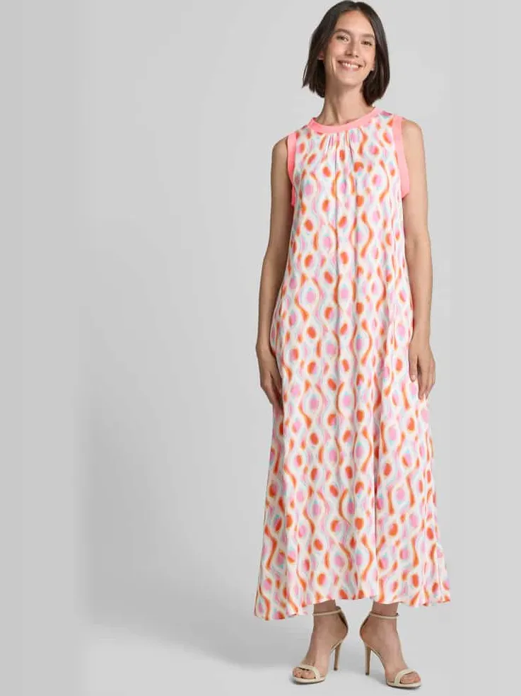 Emily Van den Bergh Midi-jurk met brede bandjes Offwhite