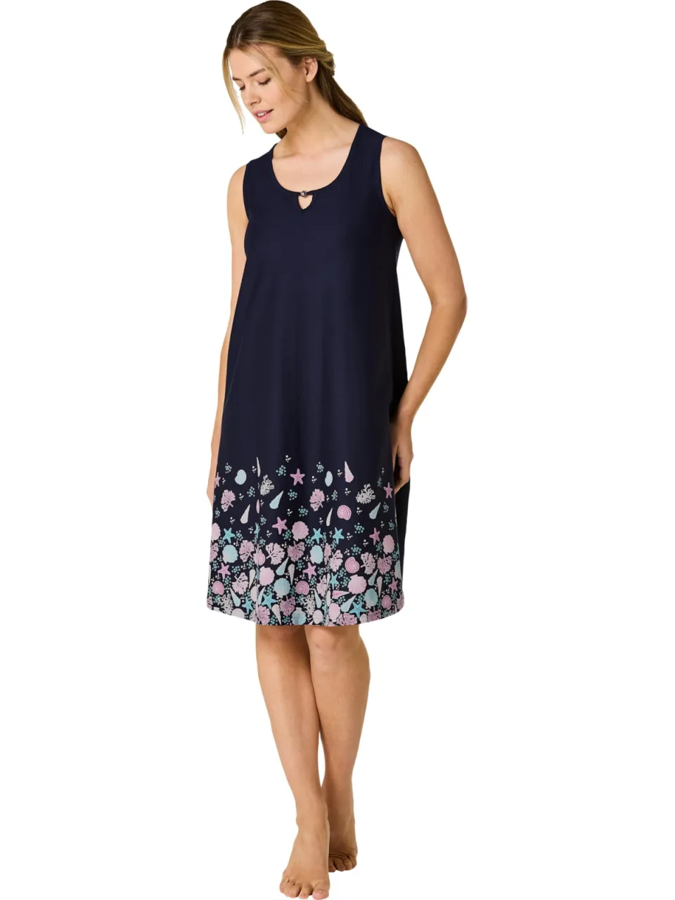 Zomerjurk marine/aqua