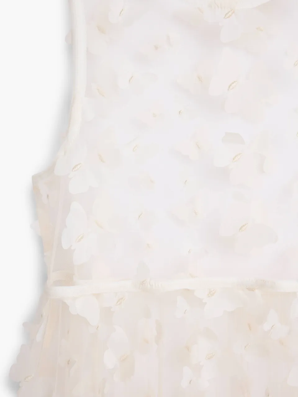 Desigual midi jurk ecru, foto 4