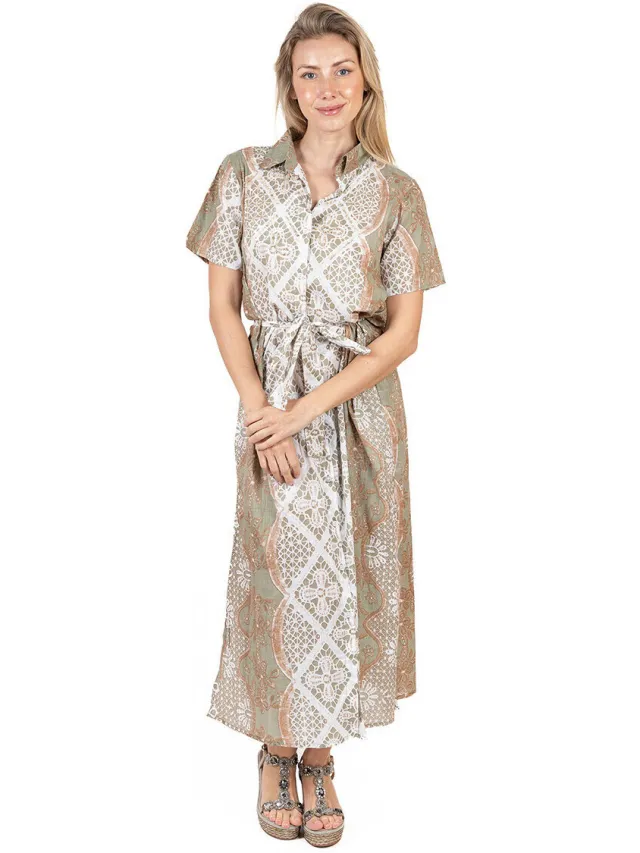Isla Bonita By Sigris Jurk Isla Bonita By Sigris Jurk Beige