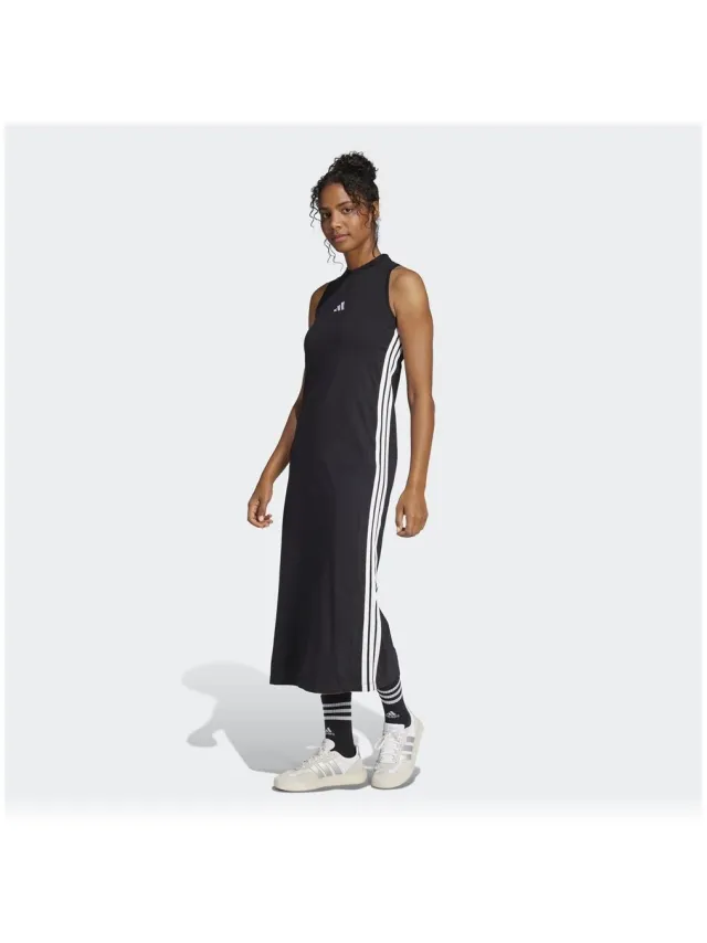 Adidas Lange Jurk adidas JE1208 Zwart