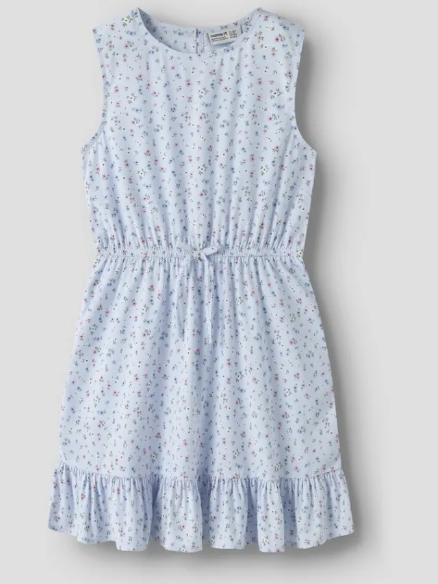 NAME IT NKFVINAYA SPENCER Meisjes Jurk Ice Water;Small Floral