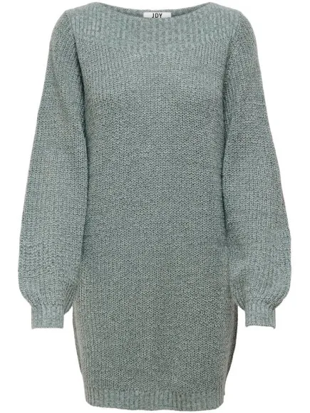 Jacqueline De Yong Whitney megan l/s boat dress veelkleurig, foto 2