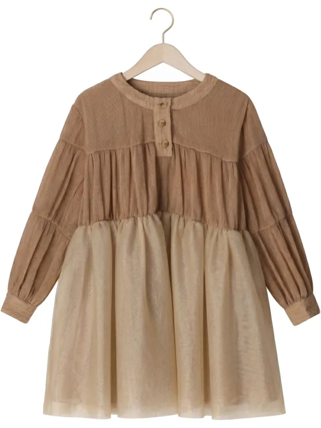 BAJE STUDIO Meisjes Jurken Julia - Beige