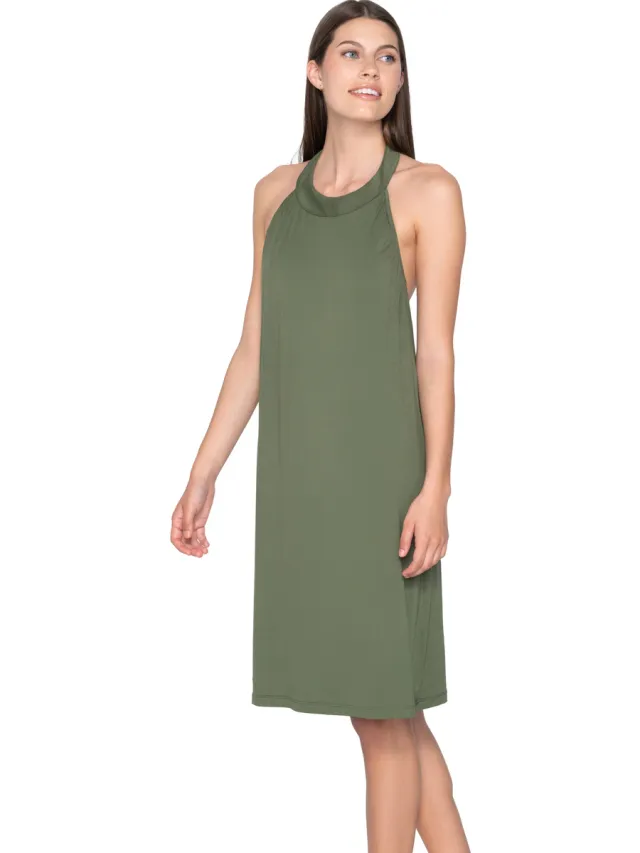 Jurk Luna Splendida Zomerjurk Promise Splendida groen