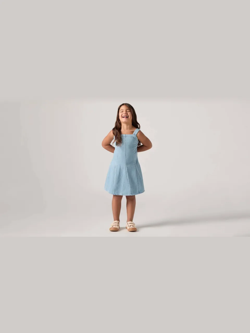 Levi's denim spijkerjurk lichtblauw, foto 6