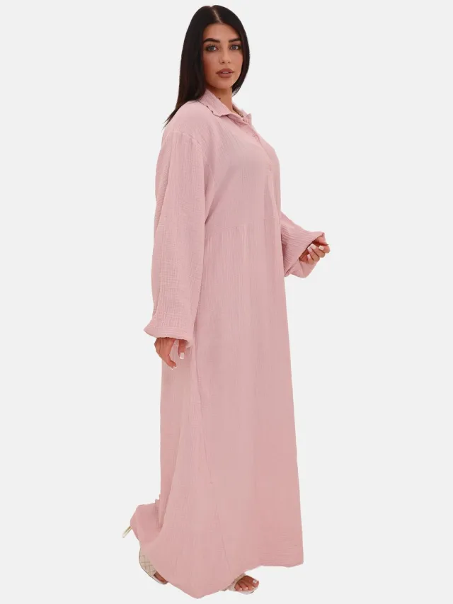Elara Jurk roze