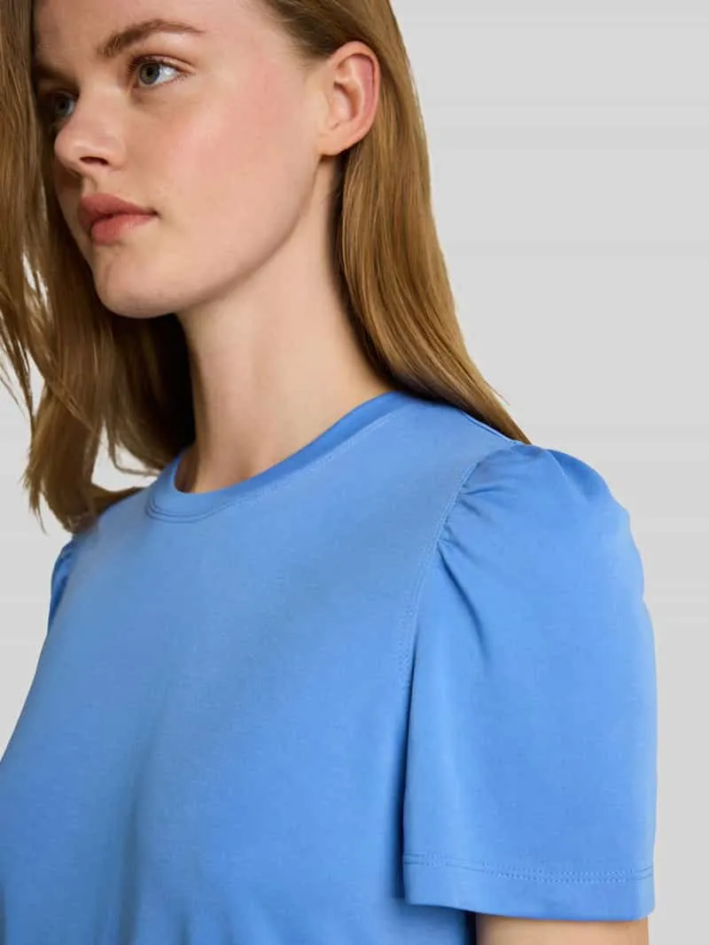 Tom Tailor regular fit vrijetijdsjurk van modalmix koningsblauw, foto 4