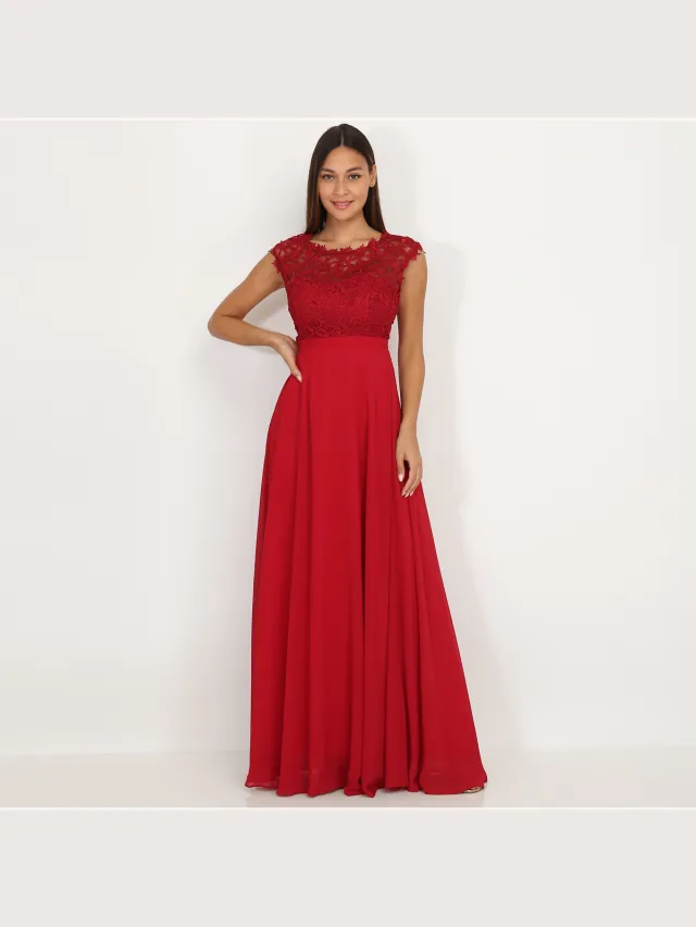 La Modeuse Jurk La Modeuse 19404_P54537 Rood