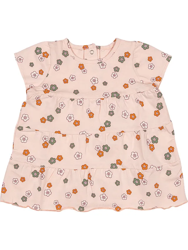 Frogs and Dogs Jurk - Pink roze
