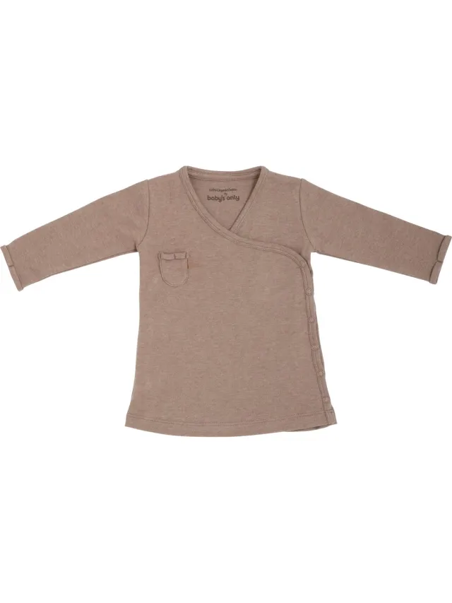 Baby's Only Jurkje Melange - Clay - 68 - 100% ecologisch katoen - GOTS