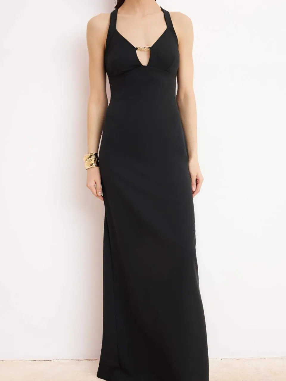Turkishsouq Platte, mouwloze maxi-jurken voor dames, geschikt voor avond- en gala-avonden. blauw, foto 2