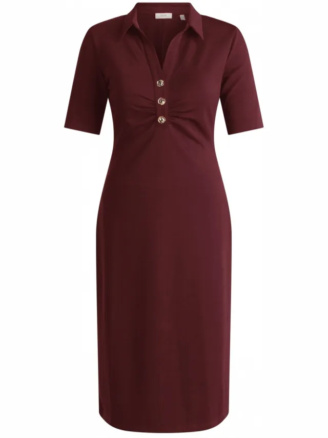 Yest jurk Ysaskya wine red